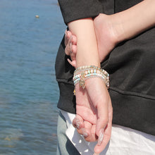 Load image into Gallery viewer, Elastic Beaded Apple Watch Bands - 4 color options 38mm - 49mm