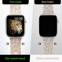 Load image into Gallery viewer, Engraved Two-Tone Silicone Band - 11 color options - 38mm-49mm
