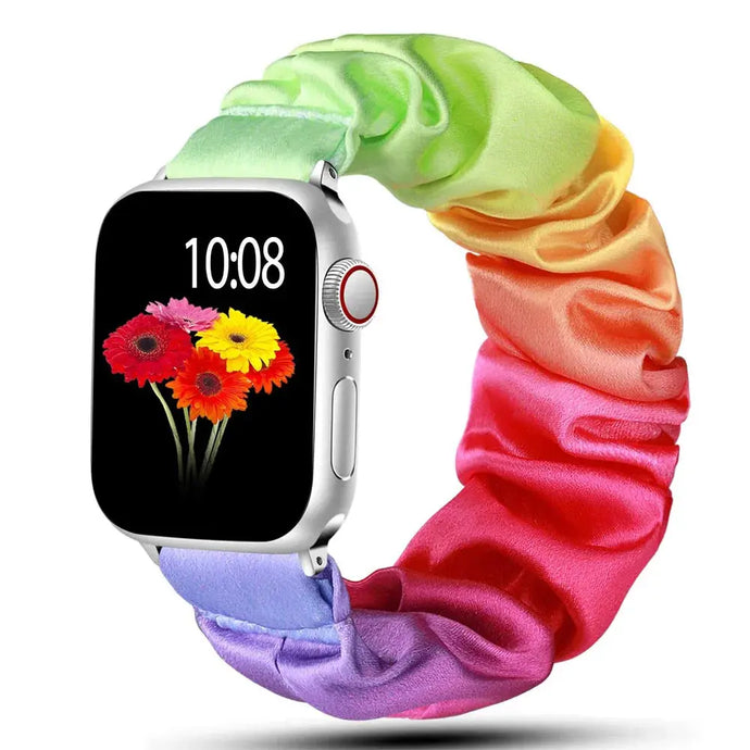 Scrunchie Elastic Nylon Apple Watch Band - 19 color options 38mm - 49mm Axios Bands