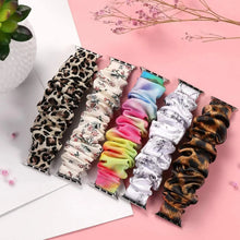 Load image into Gallery viewer, Scrunchie Elastic Nylon Apple Watch Band - 19 color options 38mm - 49mm Axios Bands