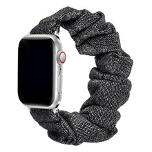 Load image into Gallery viewer, Scrunchie Elastic Nylon Apple Watch Band - 19 color options 38mm - 49mm Axios Bands