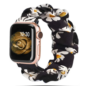 Scrunchie Elastic Nylon Apple Watch Band - 19 color options 38mm - 49mm Axios Bands