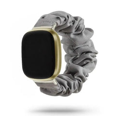 Scrunchie Fitbit Band For Versa 3 / 4 - Sense 1 / 2  (9 color options) -