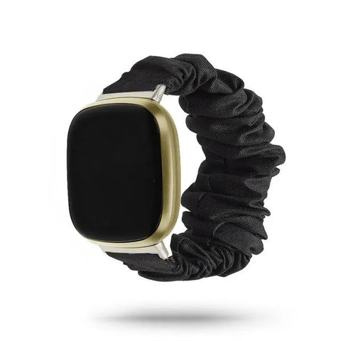 Scrunchie Fitbit Band For Versa 3 / 4 - Sense 1 / 2  (9 color options) -