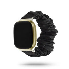 Scrunchie Fitbit Band For Versa 3 / 4 - Sense 1 / 2  (9 color options) -