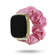 Scrunchie Fitbit Band For Versa 3 / 4 - Sense 1 / 2  (9 color options) -