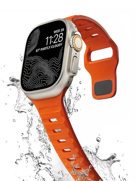 Silicone Apple Watch Bands - 20 color options 38mm - 49mm Axios Bands