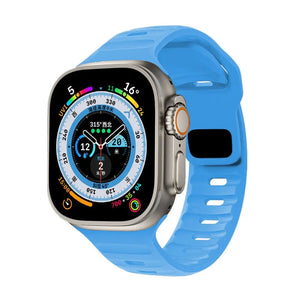 Silicone Apple Watch Bands - 20 color options 38mm - 49mm Axios Bands