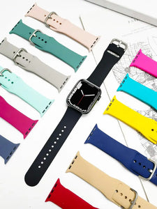 Silicone Apple Watch Bands - 23 color options 38mm - 49mm Axios Bands