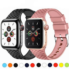 Load image into Gallery viewer, Silicone Apple Watch Bands - 6 color options 38mm - 49mm Axios Bands
