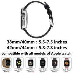 Silicone Apple Watch Bands - 6 color options 38mm - 49mm -