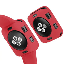 Load image into Gallery viewer, Silicone Apple Watch Cover - 10 color options 38mm - 49mm Axios Bands