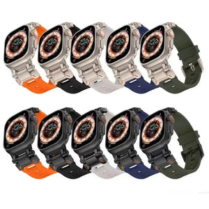 Silicone Band for Apple Watch Band - 42 - 49mm Axios Bands