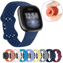 Load image into Gallery viewer, Silicone Breathable Sport Band For Fitbit Versa 3 - 10 Color Options Axios Bands
