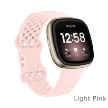 Load image into Gallery viewer, Silicone Breathable Sport Band For Fitbit Versa 3 - 10 Color Options Axios Bands
