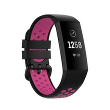 Load image into Gallery viewer, Silicone Fitbit Band For Charge 3 & 4 - 15 color options Axios Bands