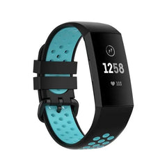 Silicone Fitbit Band For Charge 3 & 4 - 15 color options -