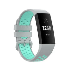 Load image into Gallery viewer, Silicone Fitbit Band For Charge 3 & 4 - 15 color options Axios Bands