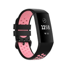 Load image into Gallery viewer, Silicone Fitbit Band For Charge 3 &amp; 4 - 15 color options Axios Bands
