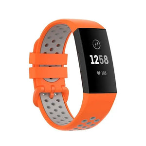 Silicone Fitbit Band For Charge 3 & 4 - 15 color options Axios Bands