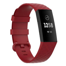 Load image into Gallery viewer, Silicone Fitbit Band For Charge 3 & 4 - 19 color options Axios Bands