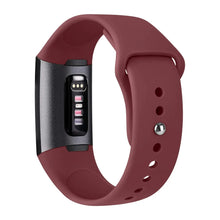 Load image into Gallery viewer, Silicone Fitbit Band For Charge 3 &amp; 4 - 9 color options Axios Bands
