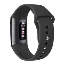 Load image into Gallery viewer, Silicone Fitbit Band For Charge 3 & 4 - 9 color options Axios Bands