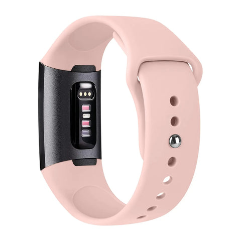 Silicone Fitbit Band For Charge 3 & 4 - 9 color options -
