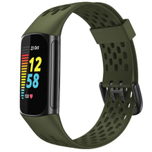 Load image into Gallery viewer, Silicone Fitbit Band For Charge 5 - 11 color options Axios Bands
