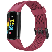Load image into Gallery viewer, Silicone Fitbit Band For Charge 5 - 11 color options Axios Bands
