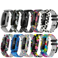 Silicone Fitbit Band For Fitbit Ace 3 and Fitbit Inspire 2 - 26 color options. -
