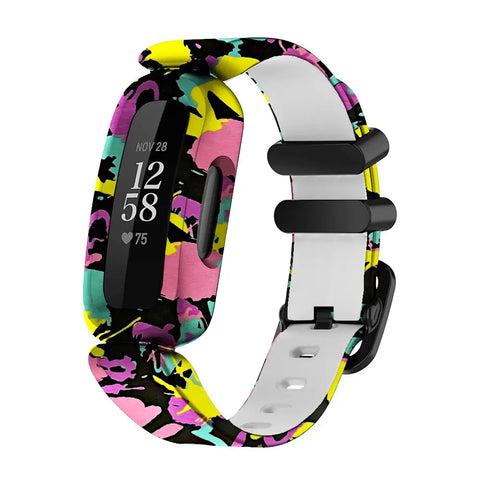 Silicone Fitbit Band For Fitbit Ace 3 and Fitbit Inspire 2 - 26 color options. - 