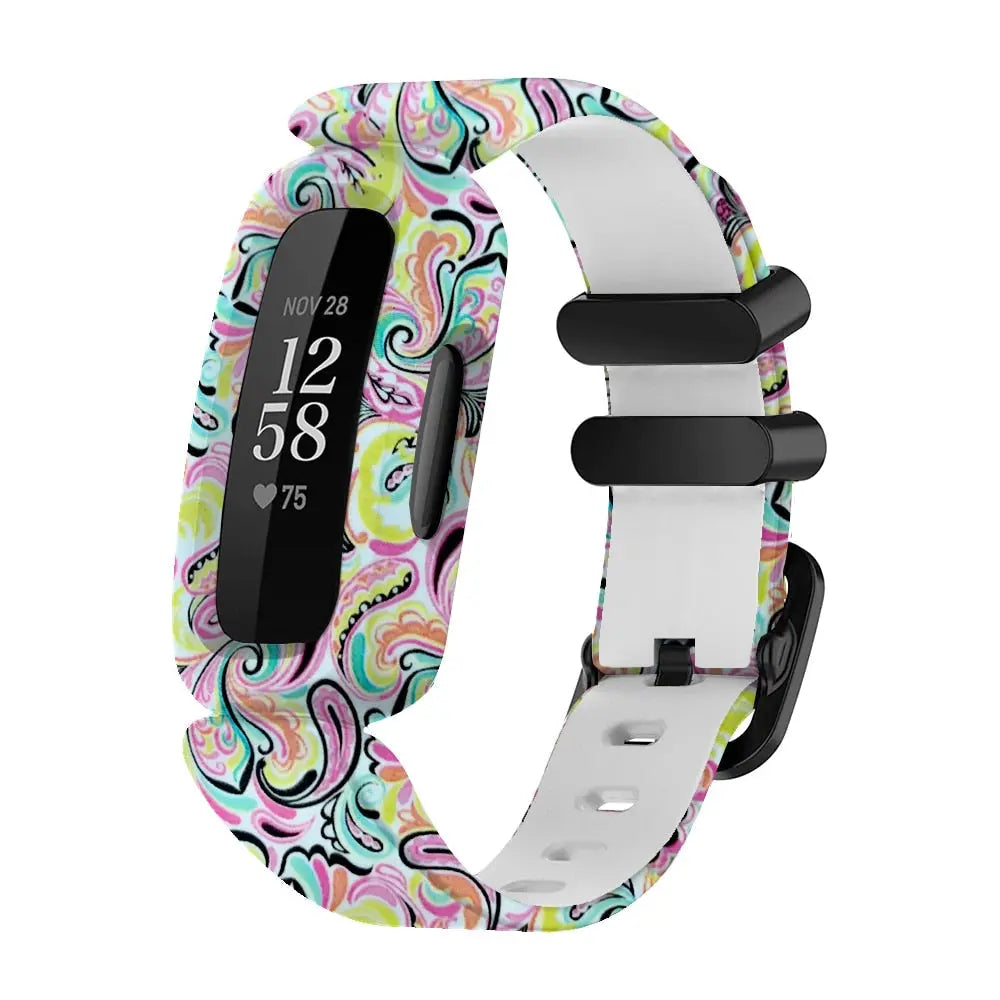 Silicone Fitbit Band For Inspire, Inspire 2, Inspire HR, Ace 2 & 3 - 26 color options. Axios Bands