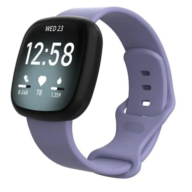 Silicone Fitbit Band For Versa 3 4 Sense 1 2 Axios Bands