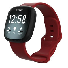 Silicone Fitbit Band For Versa 3 / 4 - Sense 1 / 2 (17 color options) -
