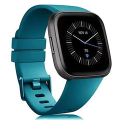 Silicone Fitbit Band For Versa, Versa 2, Versa Lite - 13 color options -