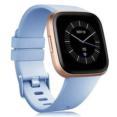 Silicone Fitbit Band For Versa, Versa 2, Versa Lite - 13 color options -