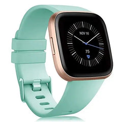 Silicone Fitbit Band For Versa, Versa 2, Versa Lite - 13 color options -