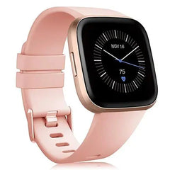 Silicone Fitbit Band For Versa, Versa 2, Versa Lite - 13 color options -