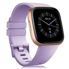Silicone Fitbit Band For Versa, Versa 2, Versa Lite - 13 color options -