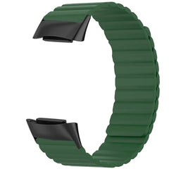 Silicone Magnetic Fitbit Band For Charge 5 & 6 - 8 color options -