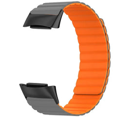 Silicone Magnetic Fitbit Band For Charge 5 & 6 - 8 color options - 