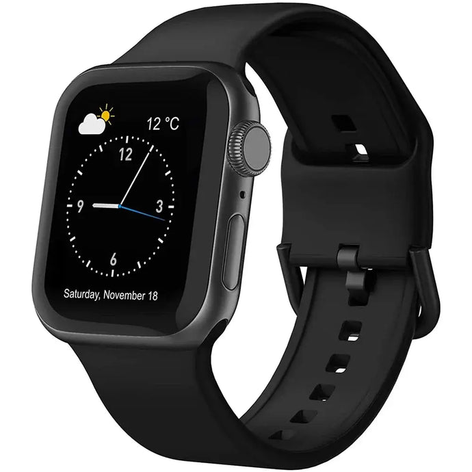 Silicone Sport Bracelet Belt For Apple Watch Bands  -3 color options 38mm - 45mm Axios Bands