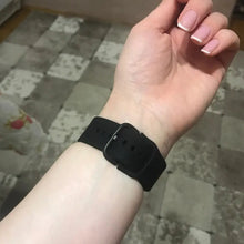Load image into Gallery viewer, Silicone Sport Bracelet Belt For Apple Watch Bands  -3 color options 38mm - 45mm Axios Bands
