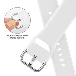 Silicone Sport Bracelet Belt For Apple Watch Bands  -3 color options 38mm - 45mm Axios Bands