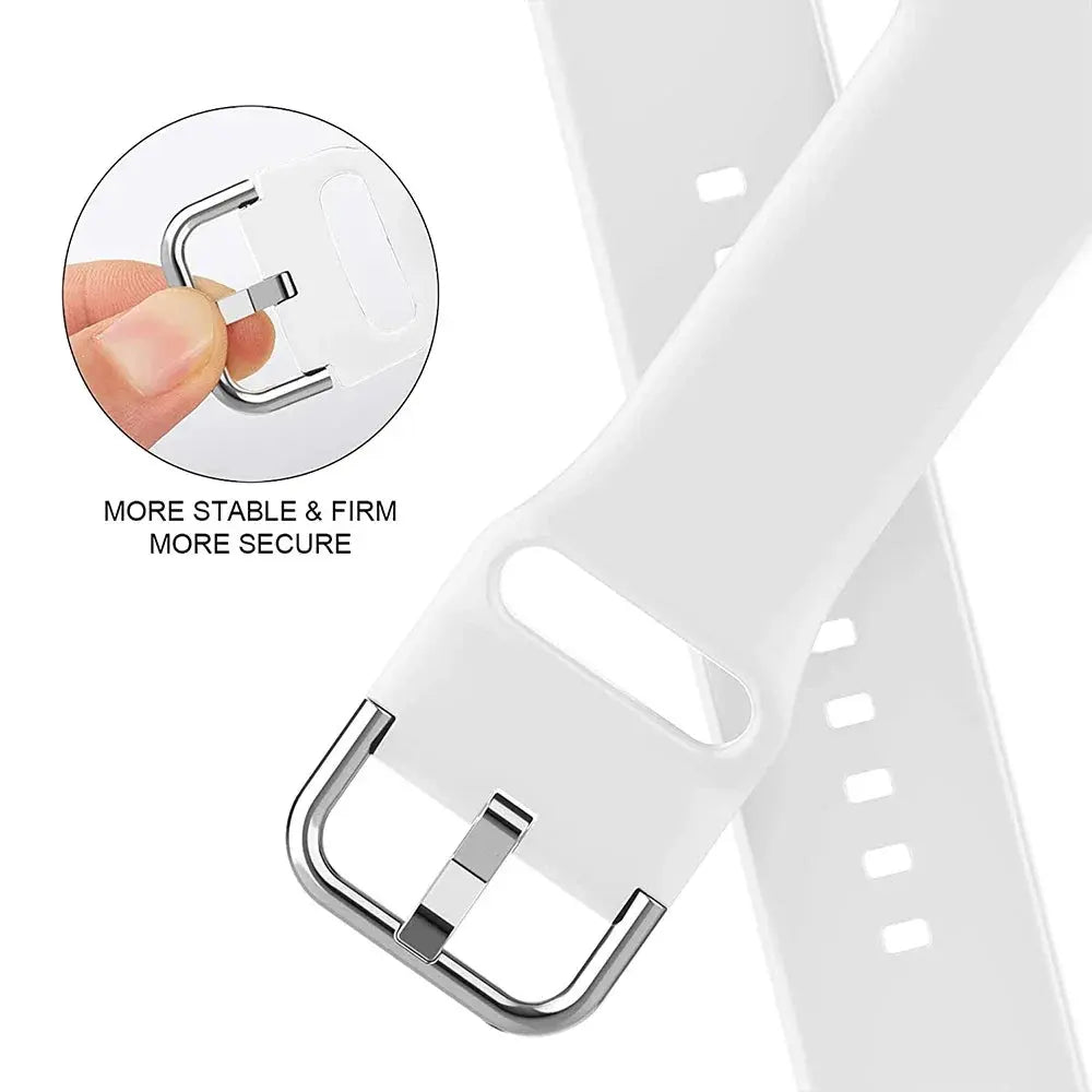 Silicone Sport Bracelet Belt For Apple Watch Bands  -3 color options 38mm - 45mm Axios Bands
