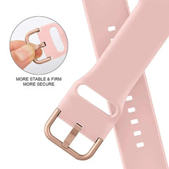 Silicone Sport Apple Watch Bands  -3 color options 38mm - 49mm - 