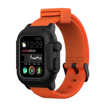 Load image into Gallery viewer, Silicone Waterproof Apple Watch Bands + Case - 16 color options 38mm - 45mm Axios Bands