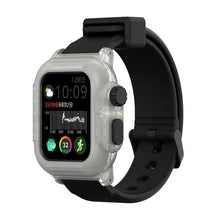 Load image into Gallery viewer, Silicone Waterproof Apple Watch Bands + Case - 16 color options 38mm - 45mm Axios Bands
