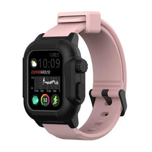 Load image into Gallery viewer, Silicone Waterproof Apple Watch Bands + Case - 16 color options 38mm - 45mm Axios Bands